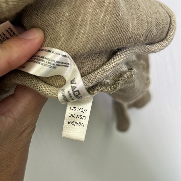 Free People Beach - Cocoon Green Cowl Neck Pullover Long Sleeve Sweater SZ XS/SM - Picture 8 of 13